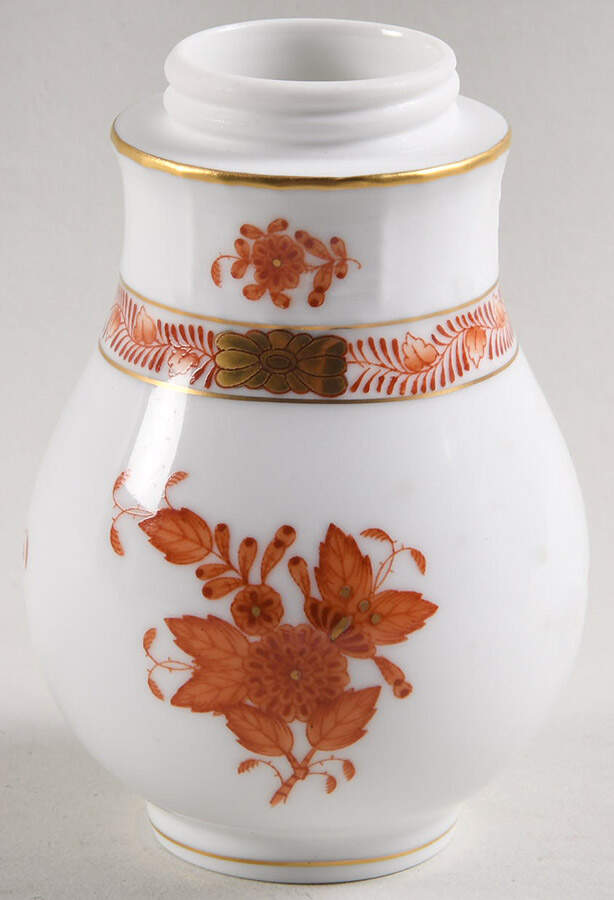 Chinese Bouquet Rust (AOG) Sugar Shaker No Lid by Herend-1