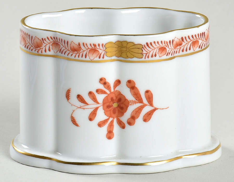 Chinese Bouquet Rust (AOG) Cigarette Holder by Herend-1