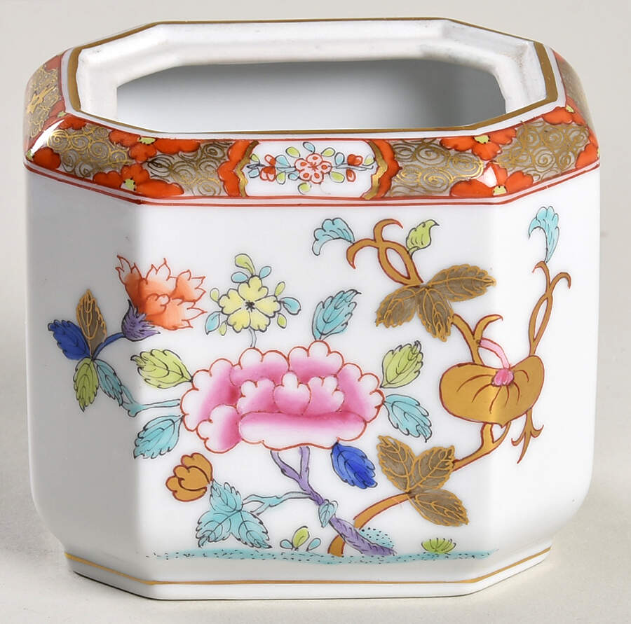 Chinois (Sh) Mini Sugar Bowl No Lid by Herend-1
