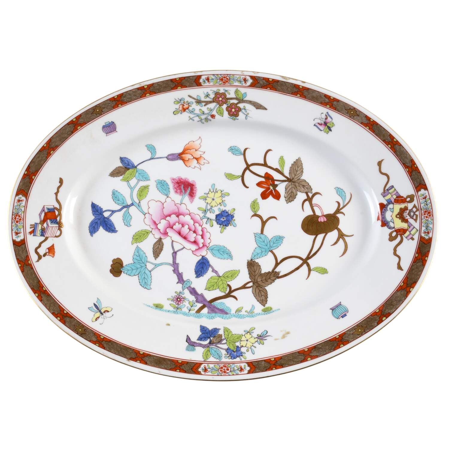 Chinois (Sh) 15" Oval Serving Platter by Herend-1