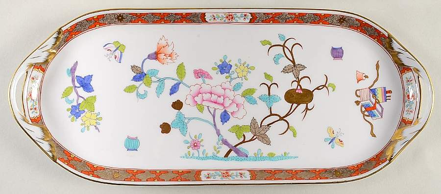 Chinois (Sh) Large Sandwich Tray by Herend-1