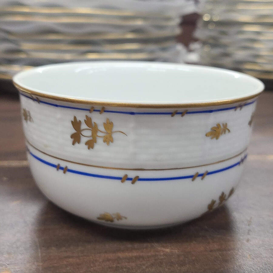 Coronation (Bat) Mini Sugar Bowl No Lid by Herend-1