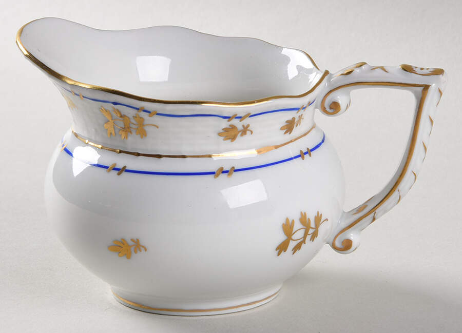 Coronation (Bat) Creamer by Herend-1