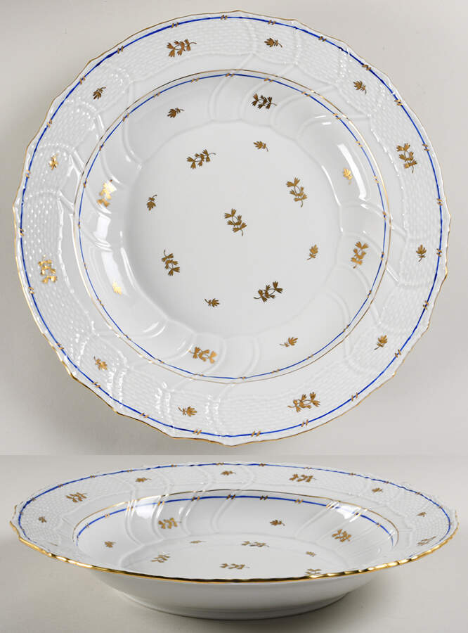 Coronation (Bat) 12" Chop Plate (Round Platter) by Herend-1