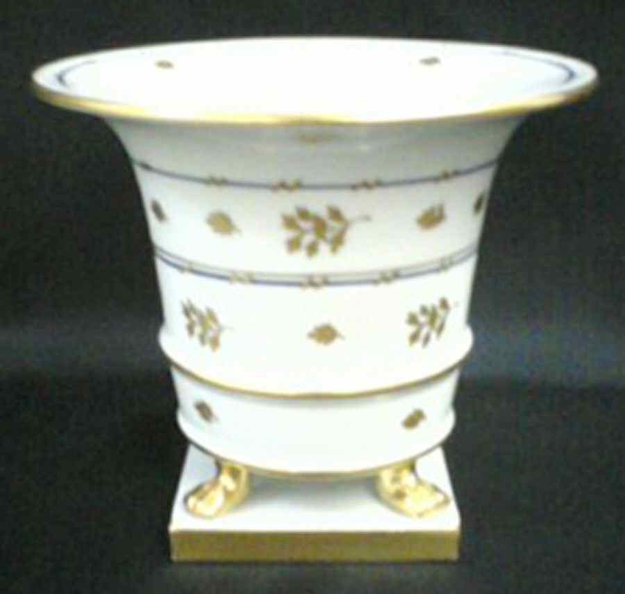 Coronation (Bat) 5" Claw Footed Urn Vase by Herend-1