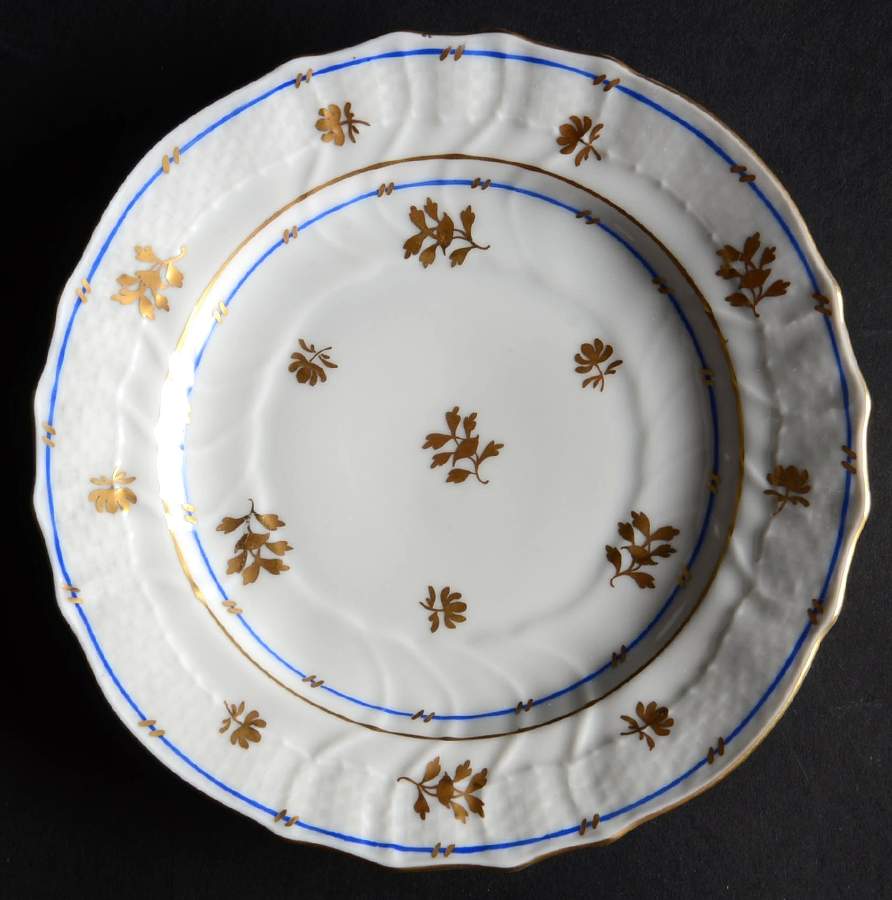 Coronation (Bat) Bread & Butter Plate by Herend-1