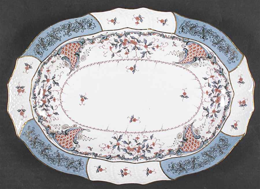 Cornucopia (Tca) 13" Oval Serving Platter by Herend-1