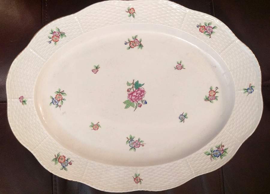 Eton 14" Oval Serving Platter by Herend-1