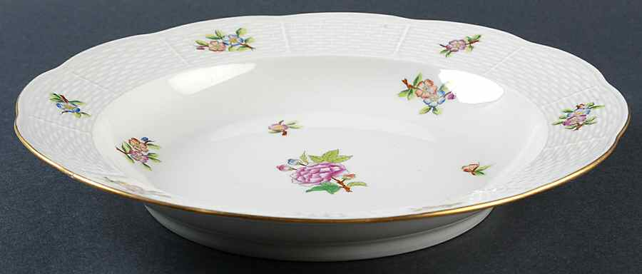 Eton Large Rim Soup Bowl by Herend-1