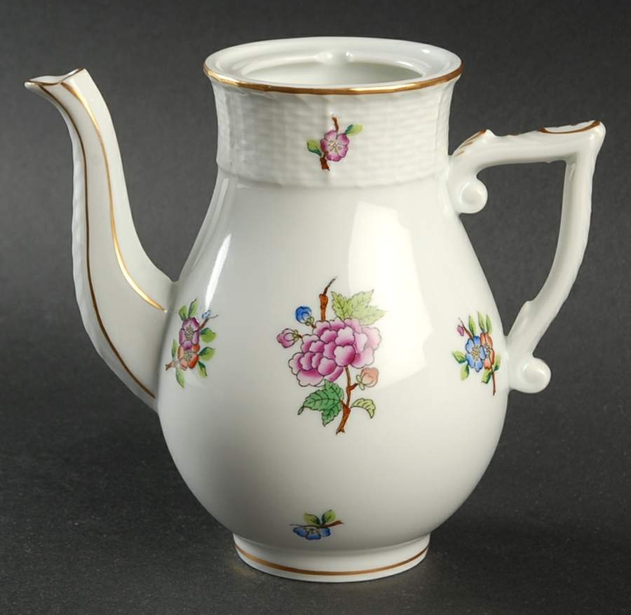 Eton Mini Coffee Pot No Lid by Herend-1
