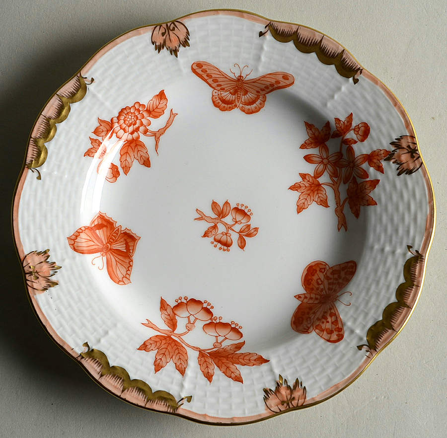 Fortuna (Vboh) Bread & Butter Plate by Herend-1