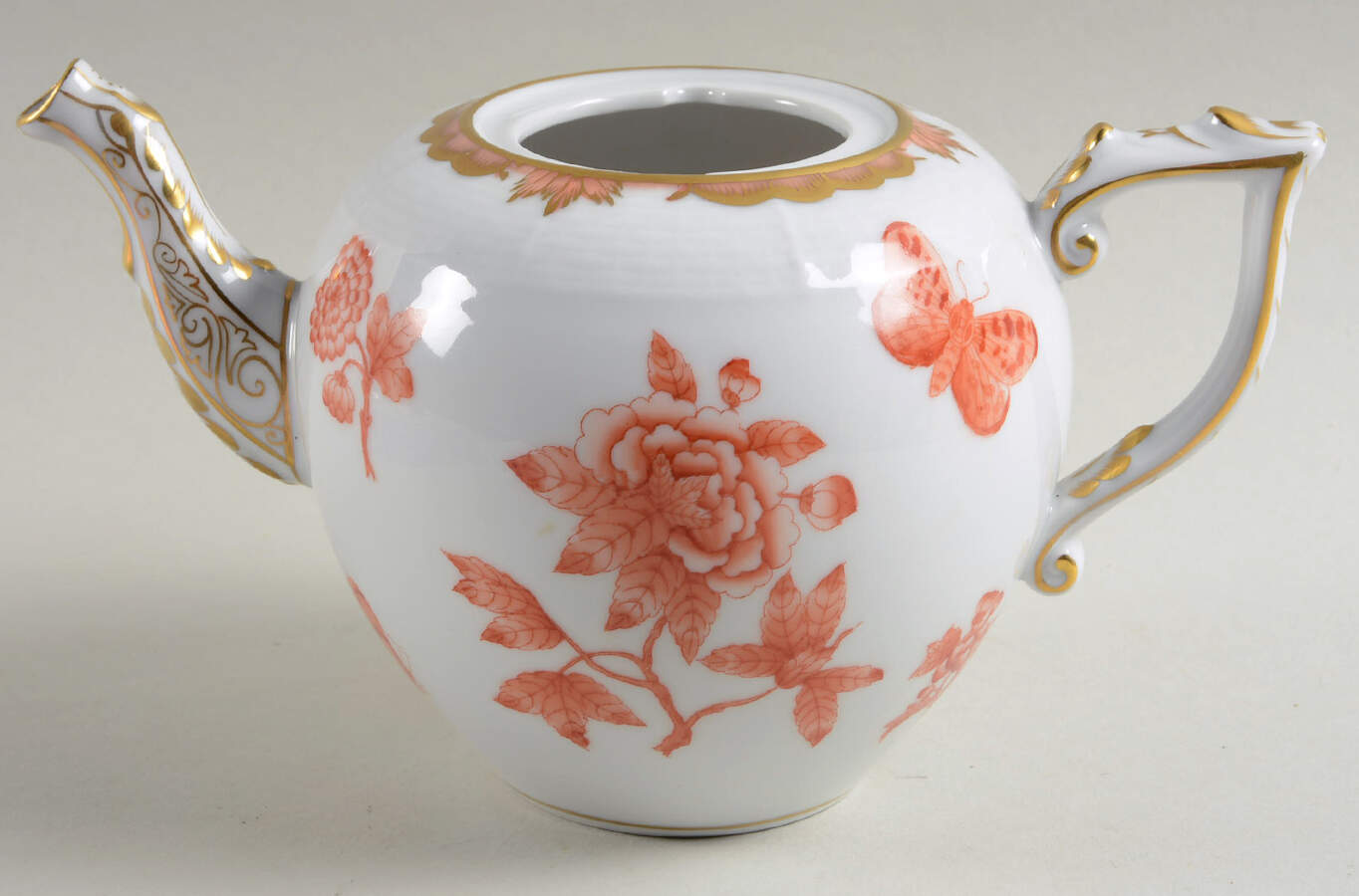 Fortuna (Vboh) Small Teapot No Lid by Herend-1