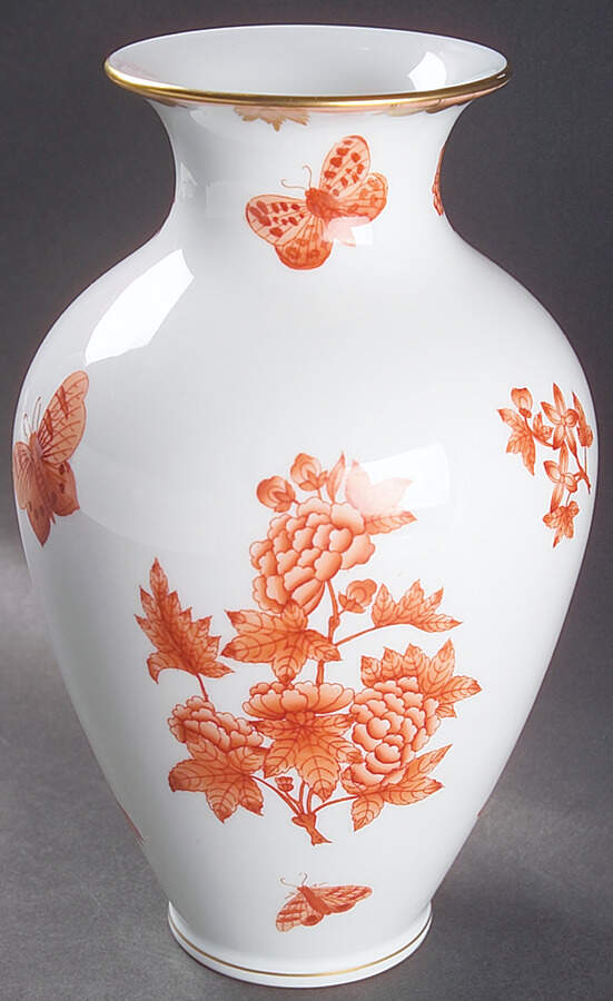 Fortuna (Vboh) 9" Vase by Herend-1