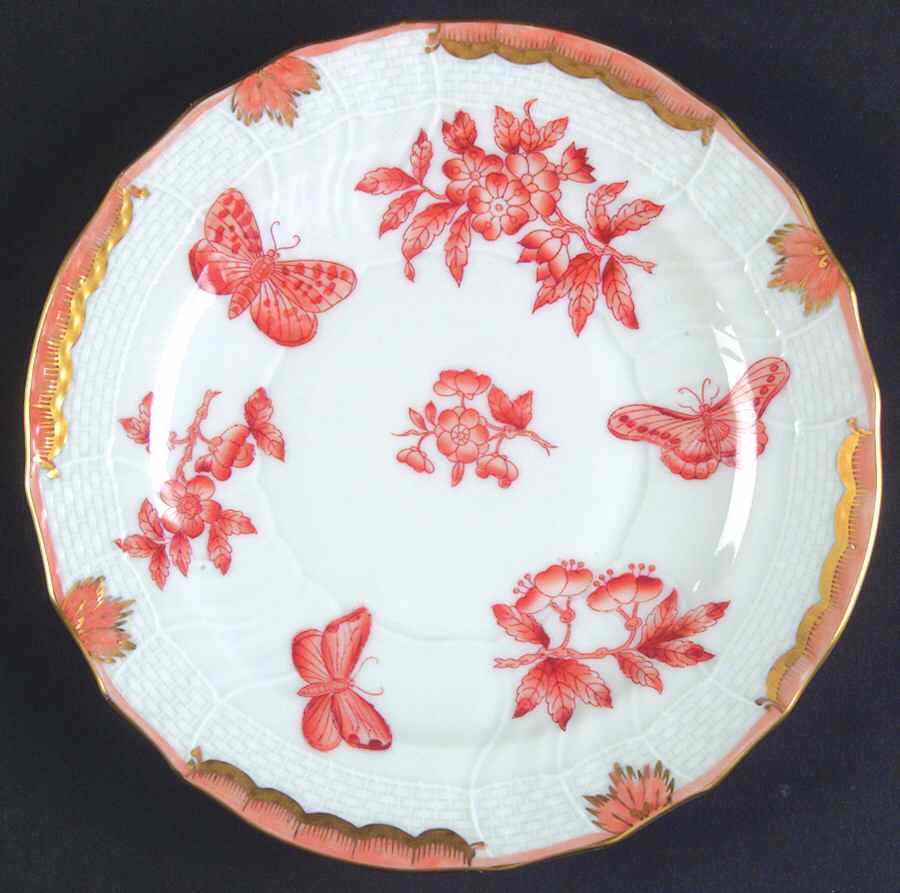Fortuna (Vboh) Bread & Butter Plate by Herend-1