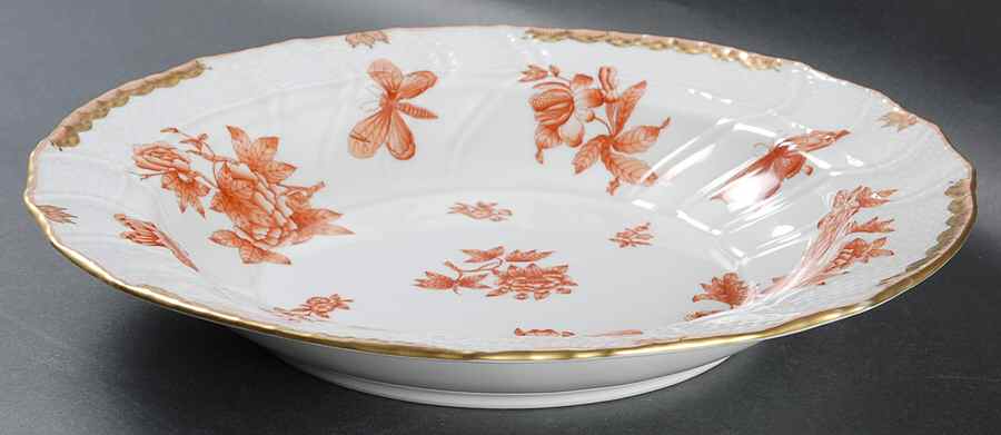 Fortuna (Vboh) 12" Chop Plate (Round Platter) by Herend-1