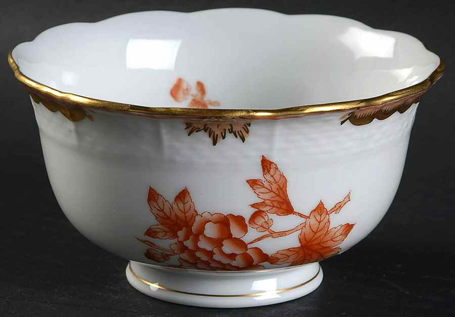Fortuna (Vboh) Open Sugar Bowl by Herend-1