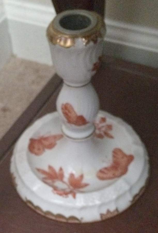 Fortuna (Vboh) 5" Candlestick Base (Use w/Either 2 Or 3 Lt Arm) by Herend-1