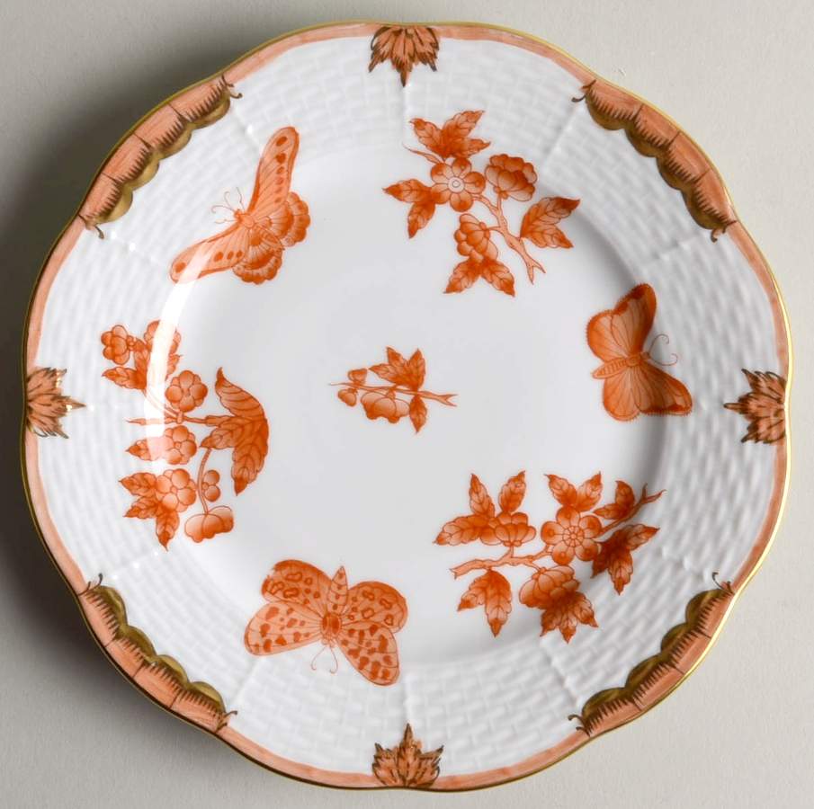 Fortuna (Vboh) Bread & Butter Plate by Herend-1