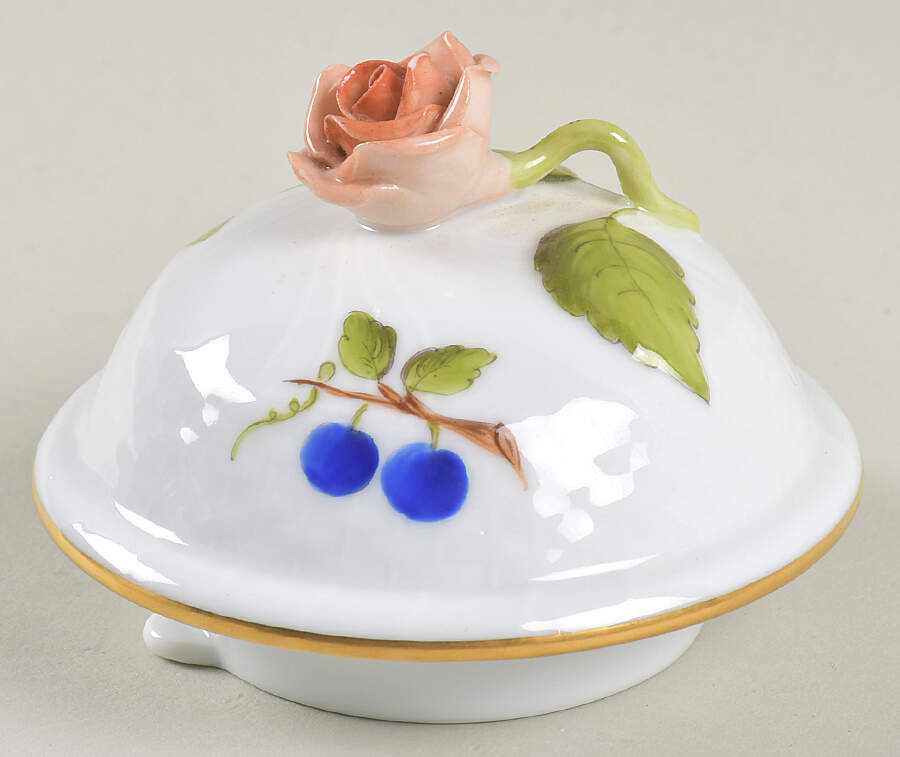 Fruits & Flowers (BFR) Lid for Mini Coffee Pot by Herend-1
