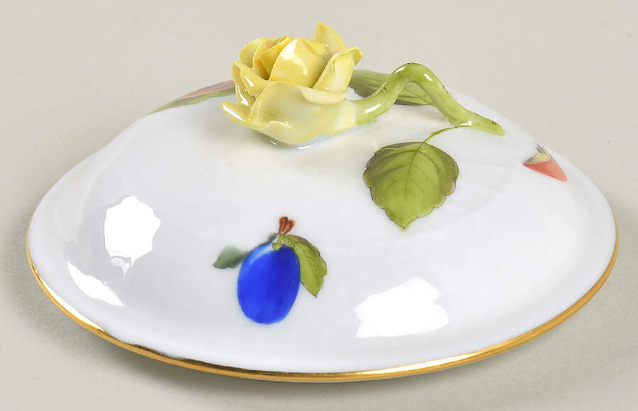 Fruits & Flowers (BFR) Lid for Mini Sugar Bowl by Herend-1