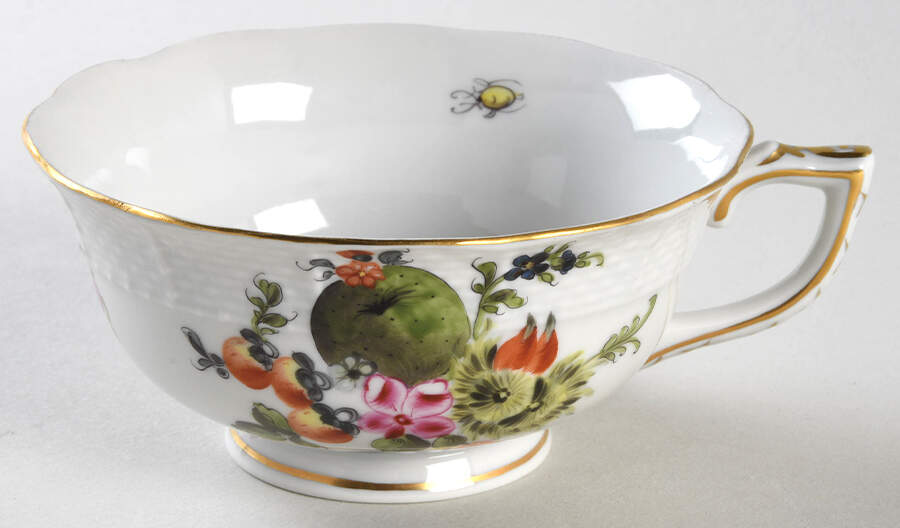 Fruits & Flowers (BFR) Footed Cup by Herend-1