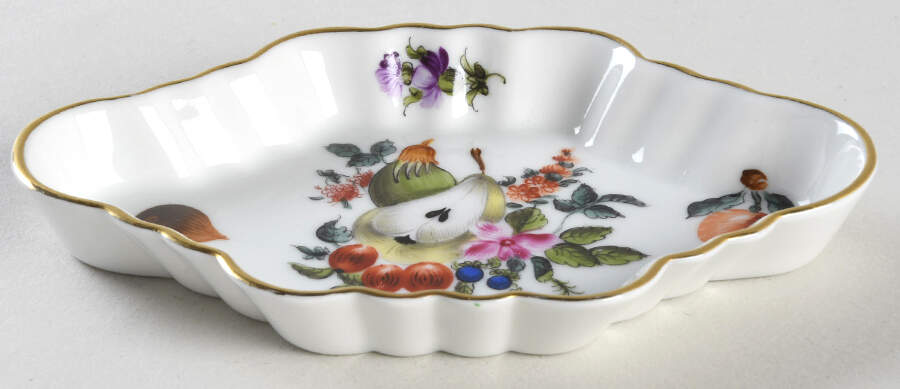 Fruits & Flowers (BFR) 5" Oblong Ashtray by Herend-1