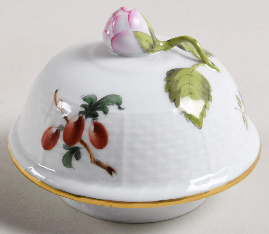 Fruits & Flowers (BFR) Lid for Coffee Pot by Herend-1