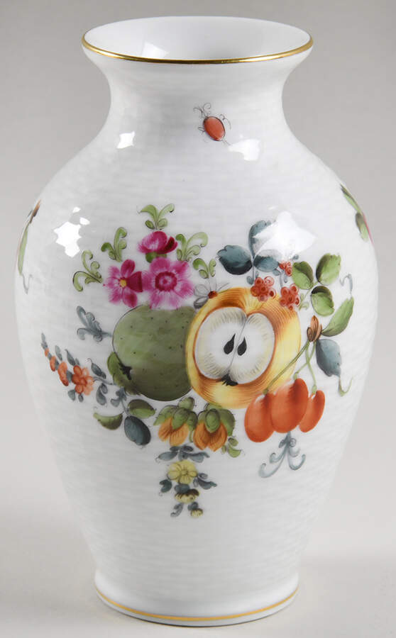 Fruits & Flowers (BFR) 5" Vase by Herend-1
