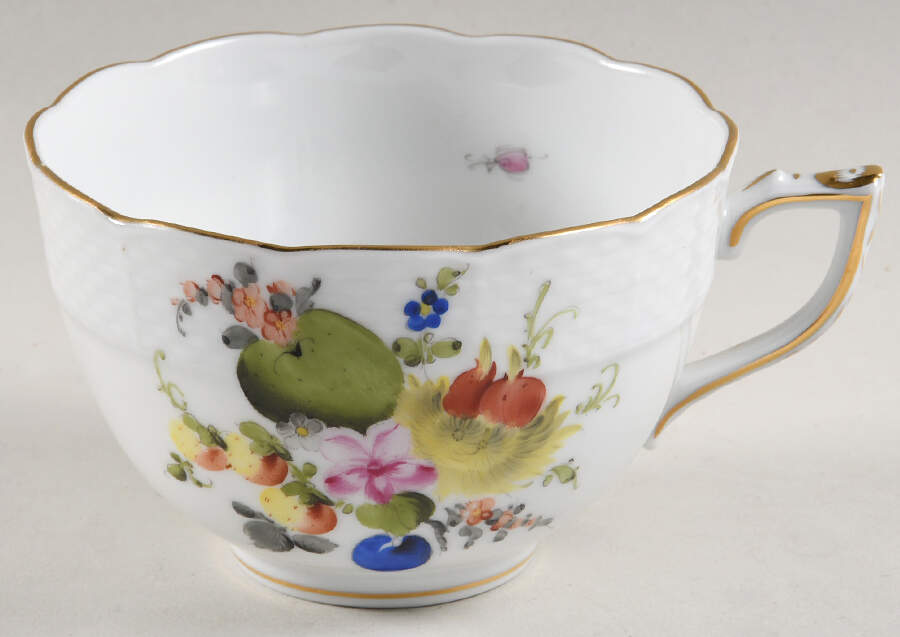 Fruits & Flowers (BFR) Breakfast Cup by Herend-1