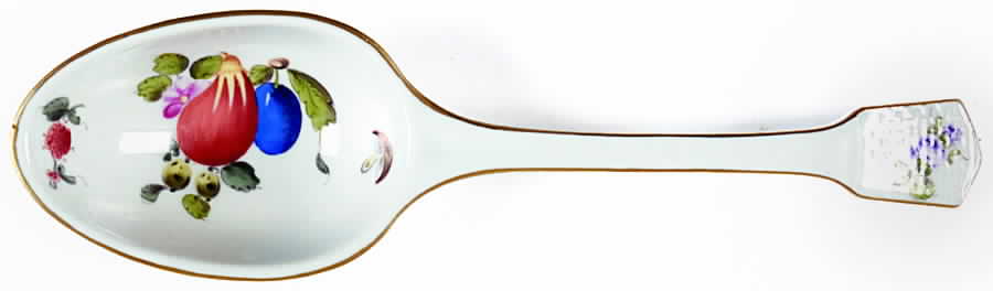 Fruits & Flowers (BFR) Tablespoon (Serving Spoon) by Herend-1