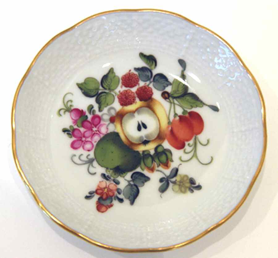 Fruits & Flowers (BFR) Coaster by Herend-1