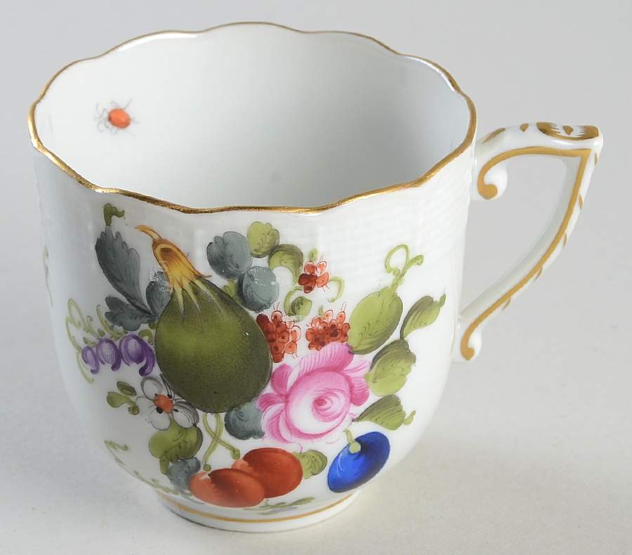Fruits & Flowers (BFR) Chocolate Cup by Herend-1