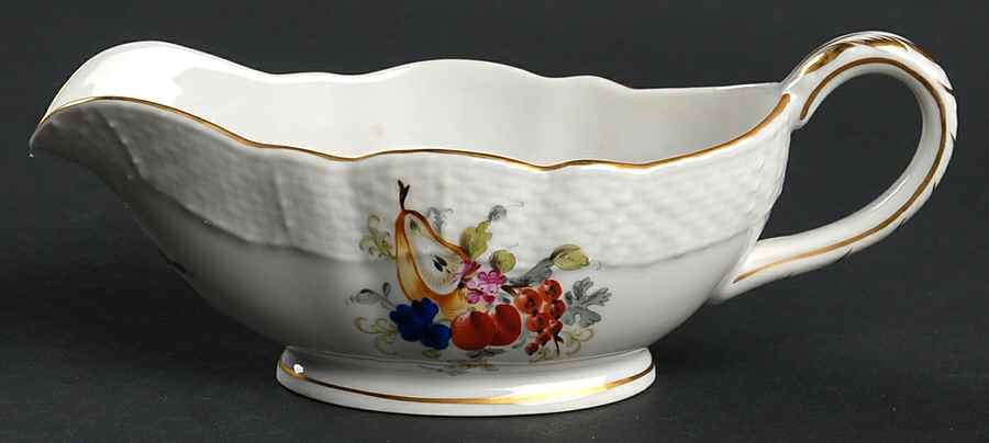 Fruits & Flowers (BFR) Open Sauce Boat by Herend-1