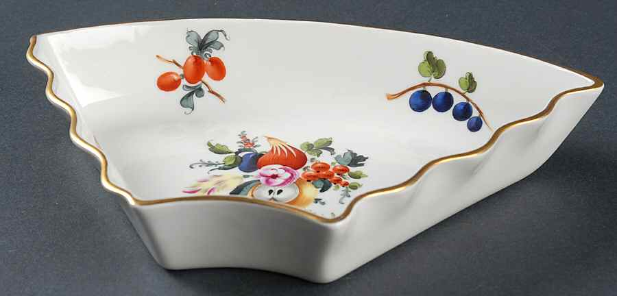 Fruits & Flowers (BFR) Individual Side Section for 7 Piece Hors d'Oeuvre by Herend-1