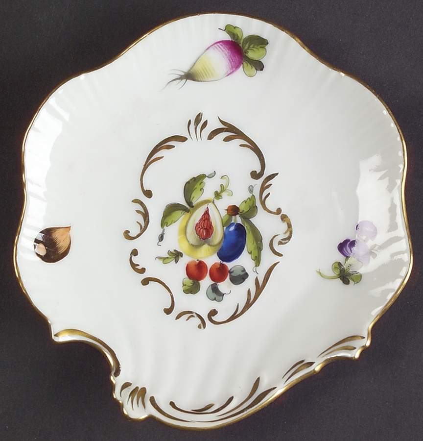 Fruits & Flowers (BFR) 4" Ashtray by Herend-1
