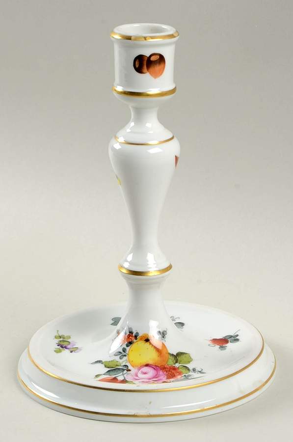 Fruits & Flowers (BFR) 7" Candlestick by Herend-1