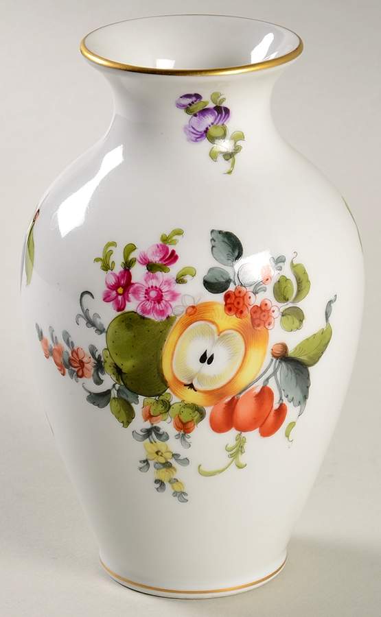 Fruits & Flowers (BFR) 5" Vase by Herend-1