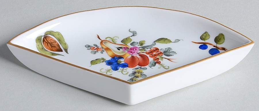 Fruits & Flowers (BFR) 4-Piece Hors d'Oeuvres Set, Indv Section Only by Herend-1