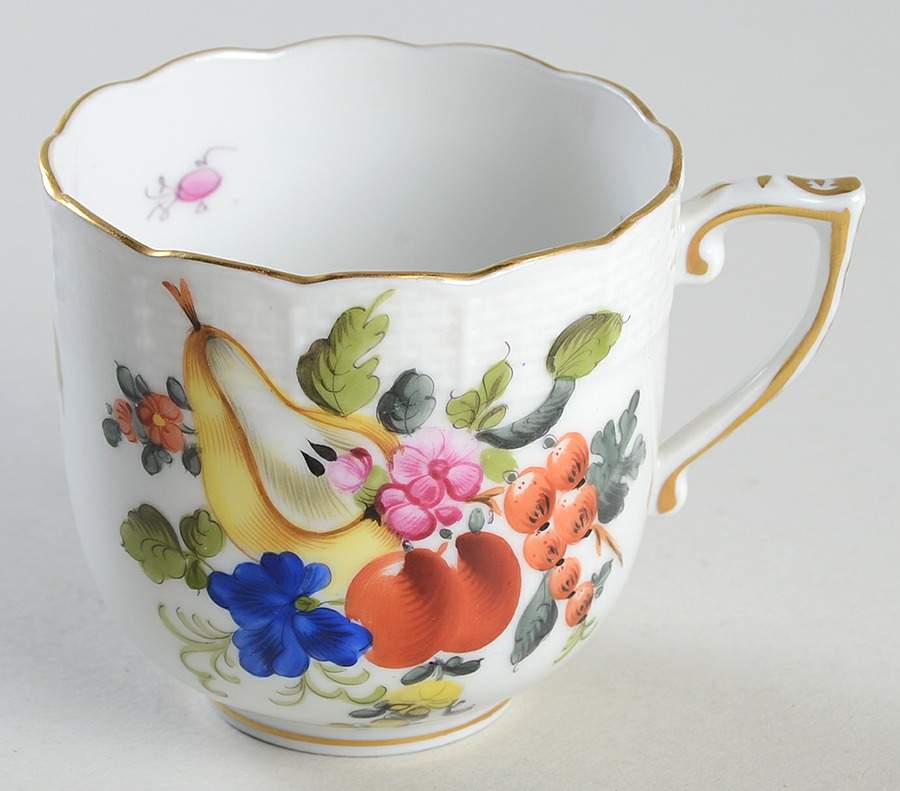 Fruits & Flowers (BFR) Chocolate Cup by Herend-1