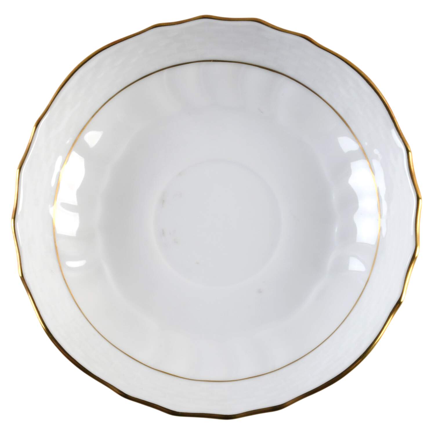 Golden Edge Newer (HDE) Saucer for Flat Cup by Herend-1