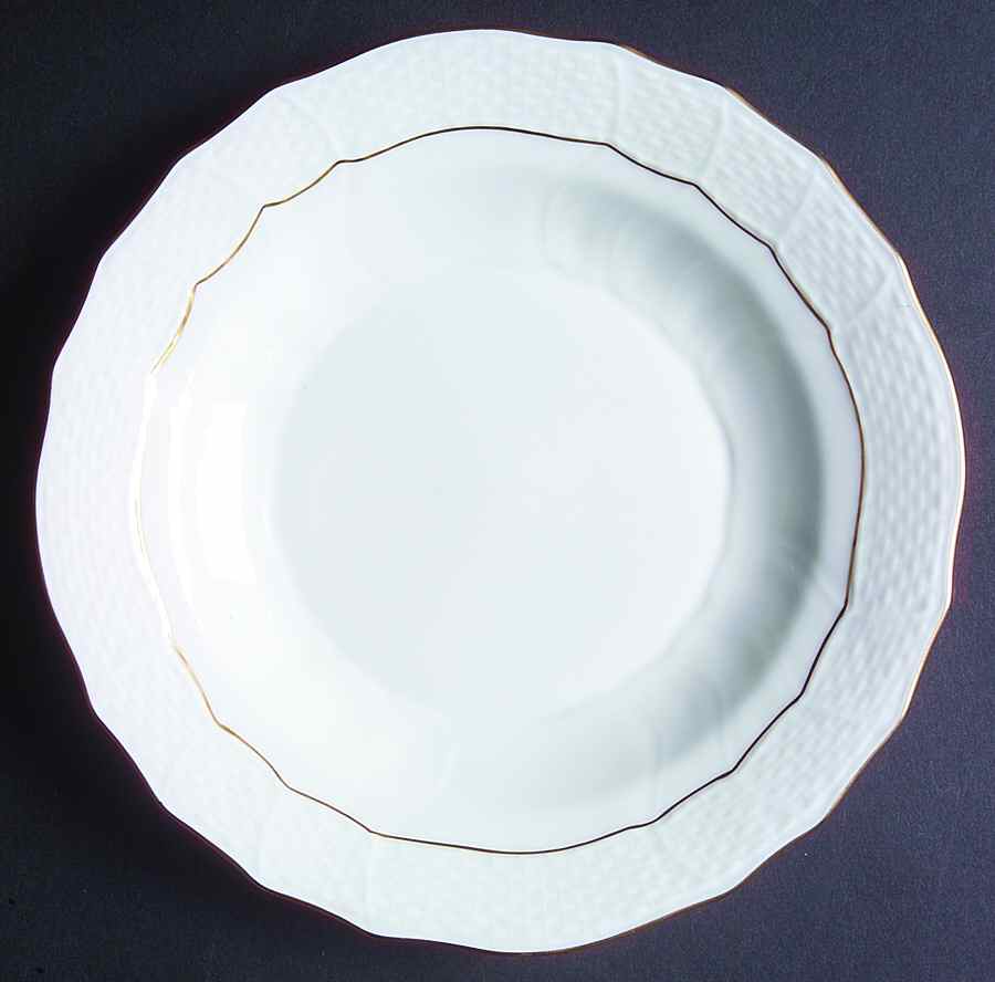 Golden Edge Newer (HDE) Dessert Luncheon Plate by Herend-1