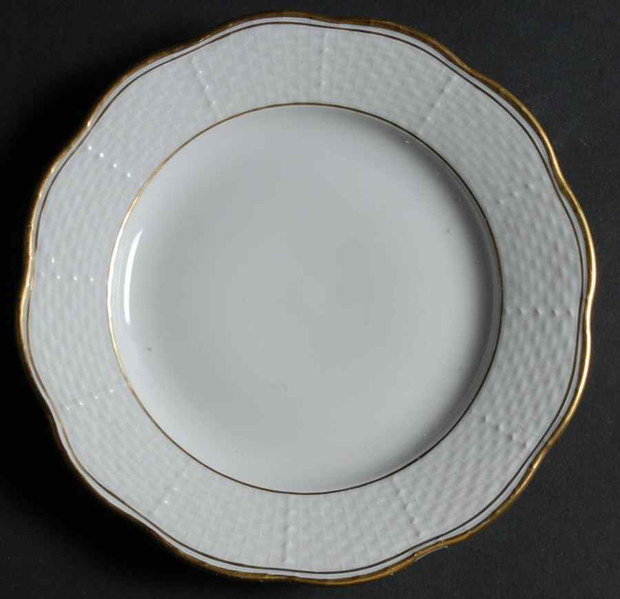Golden Edge Older (HD) Bread & Butter Plate by Herend-1