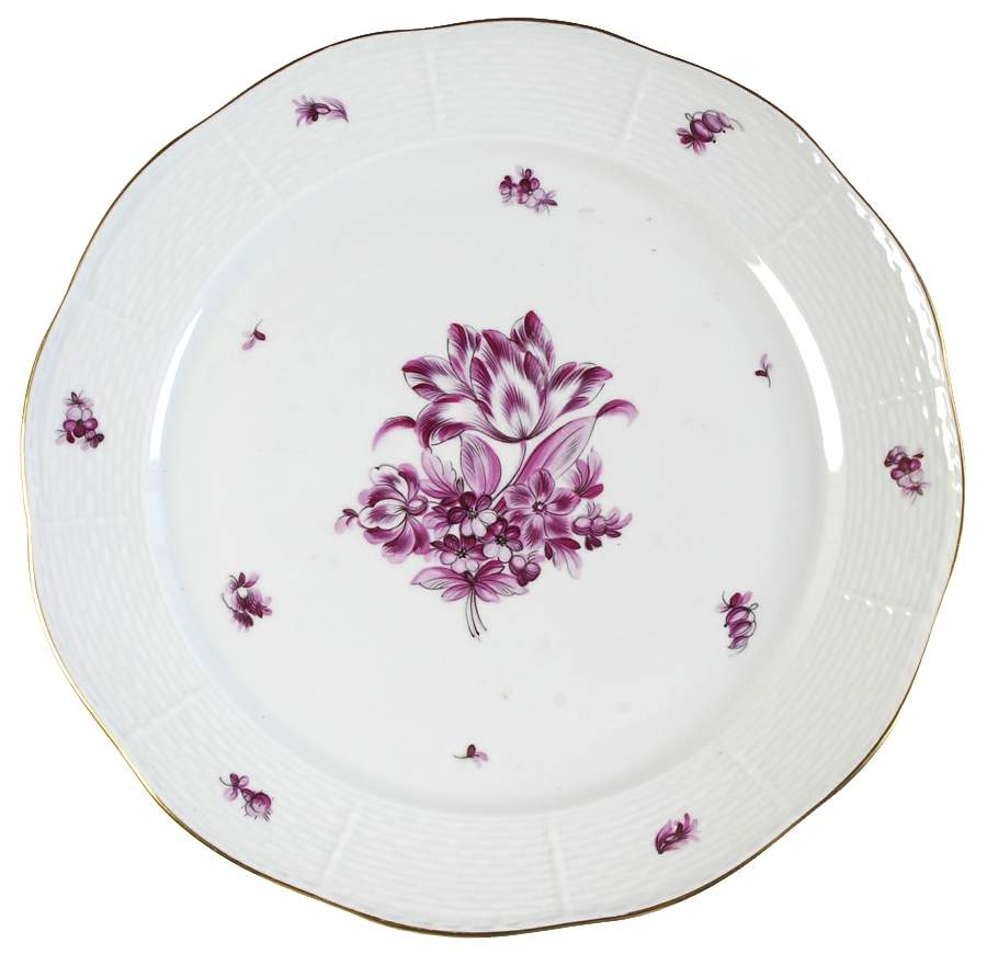 HER9 11" Chop Plate (Round Platter) by Herend-1
