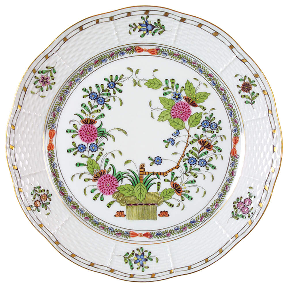 Indian Basket Muliticolor (FD) Dinner Plate by Herend-1