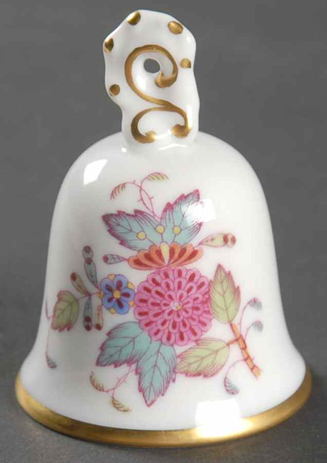 Indian Basket Muliticolor (FD) Bell Ornament by Herend-1