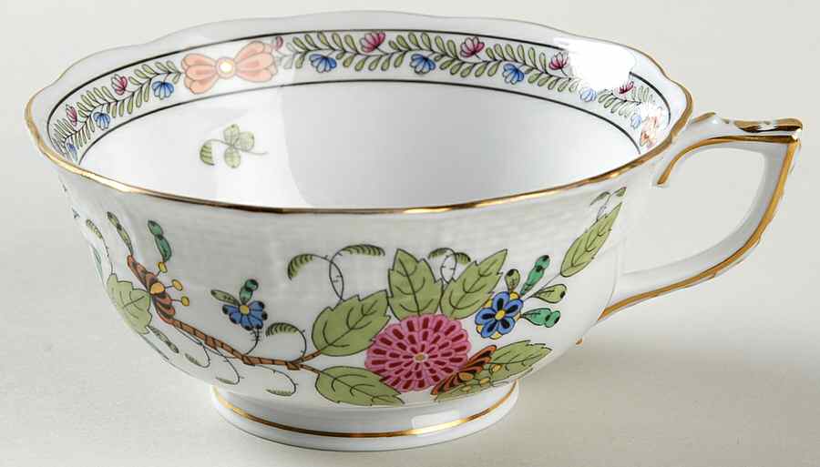 Indian Basket Muliticolor (FD) Footed Cup by Herend-1