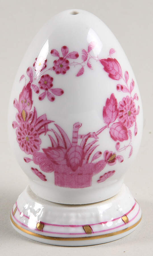 Indian Basket Raspberry (P) Salt Shaker by Herend-1