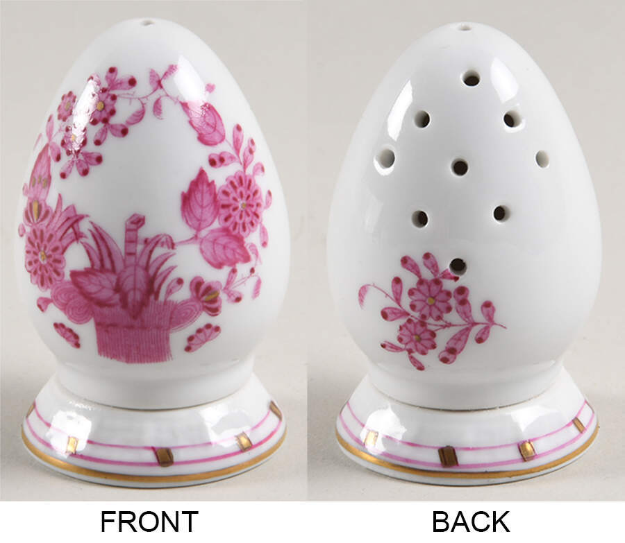 Indian Basket Raspberry (P) Pepper Shaker by Herend-1
