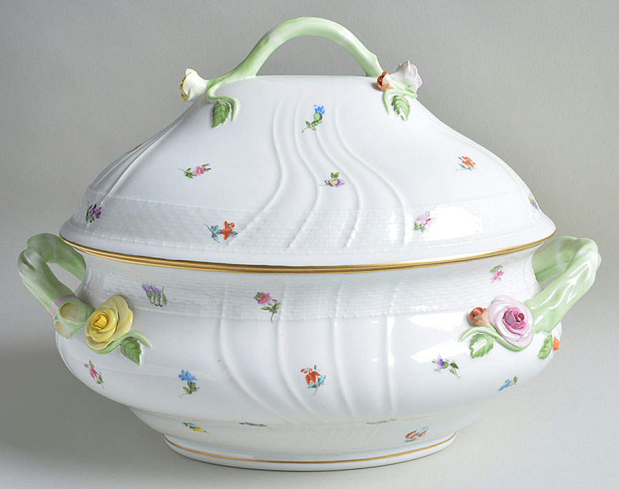 Kimberly (MF) Tureen & Lid by Herend-1