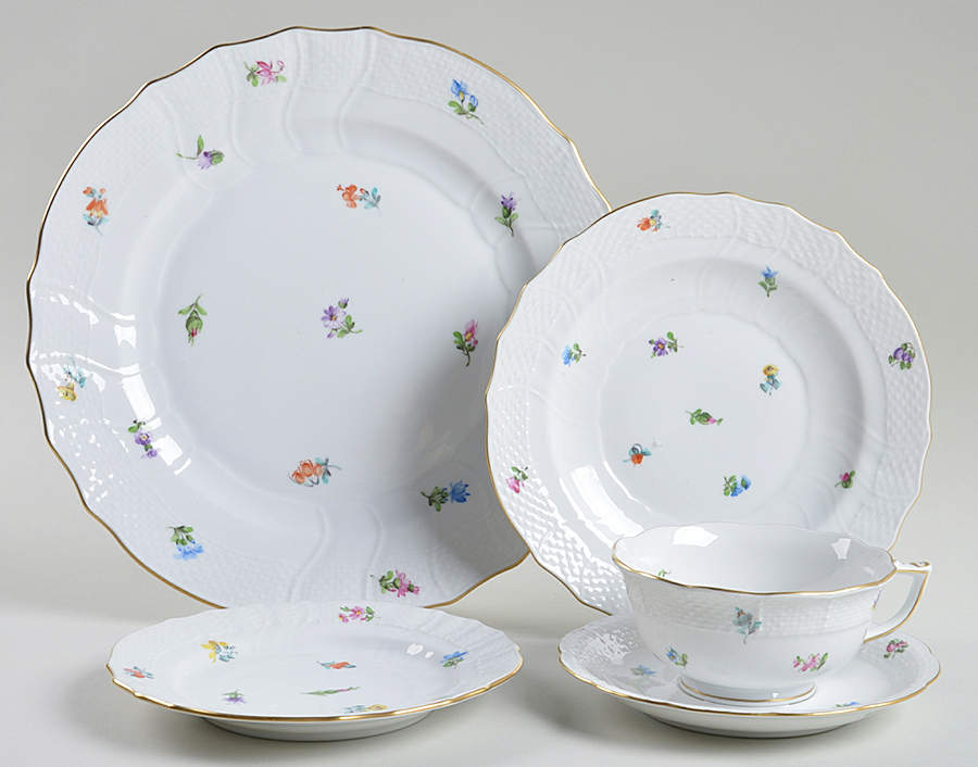 Kimberly (MF) 5 Piece Place Setting by Herend-1